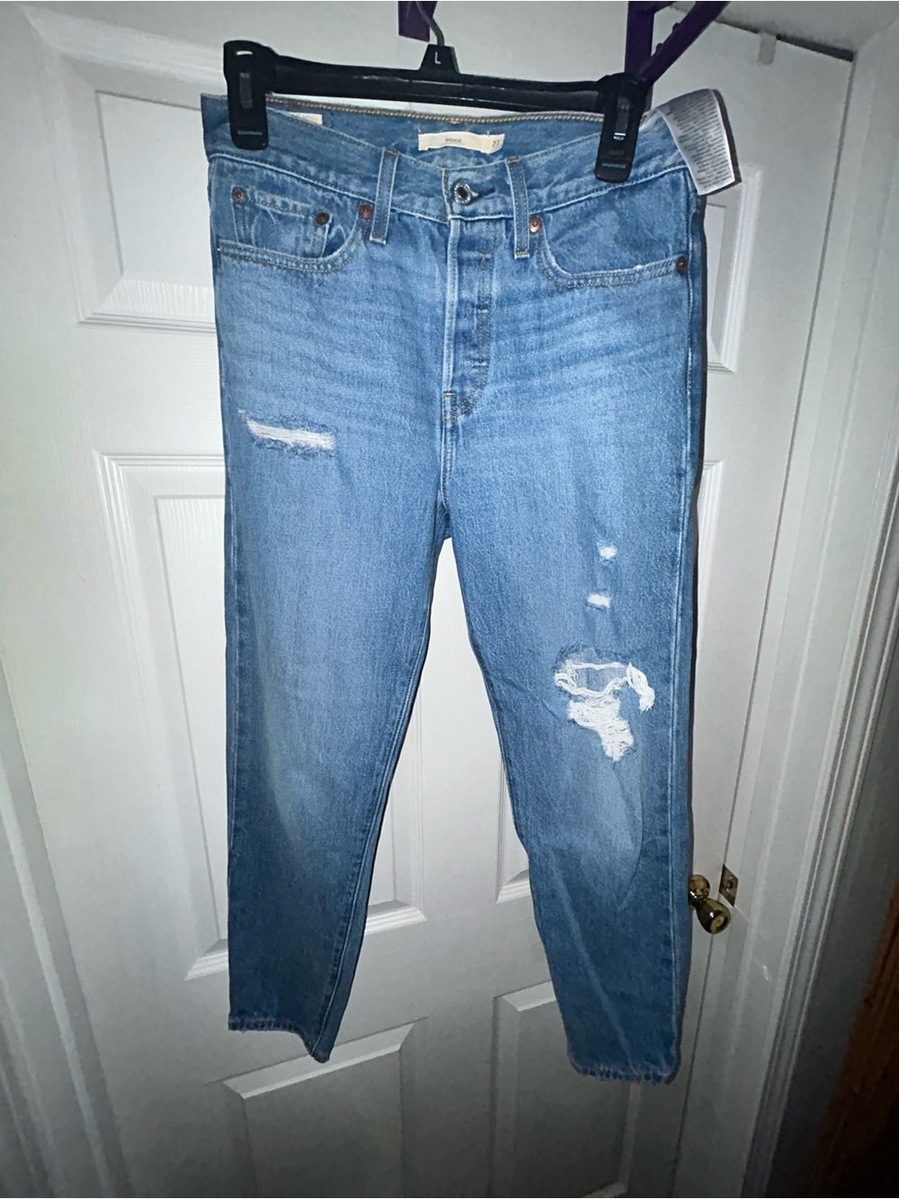 Levi's Light Blue Distressed Women's Jeans